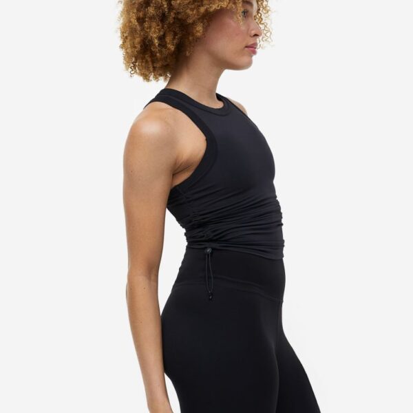 Drawstring-detail Sports Tank Top