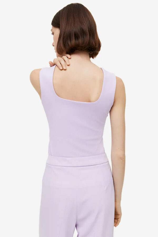 Sweetheart-neckline Top - Imagen 2