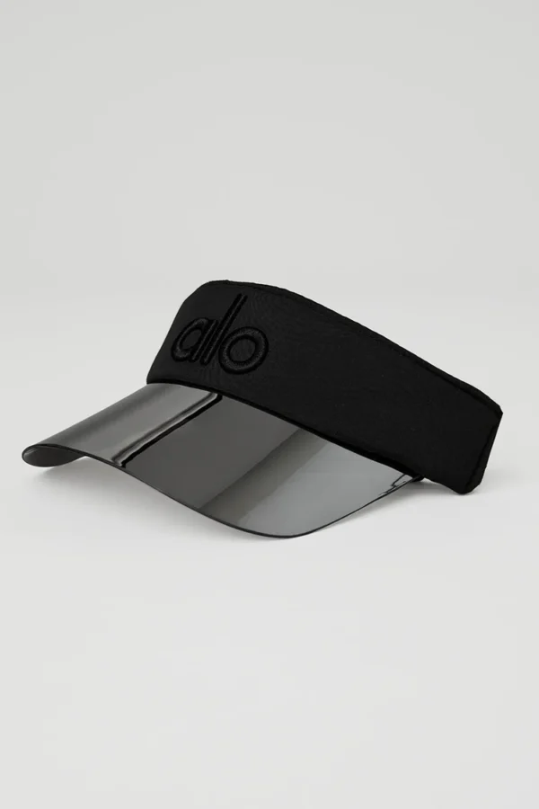 ALO - AIRLIFT SOLAR VISOR - BLACK - UNISEX