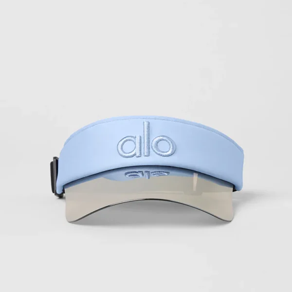 ALO - AIRLIFT SOLAR VISOR - SEASHELL BLUE -UNISEX