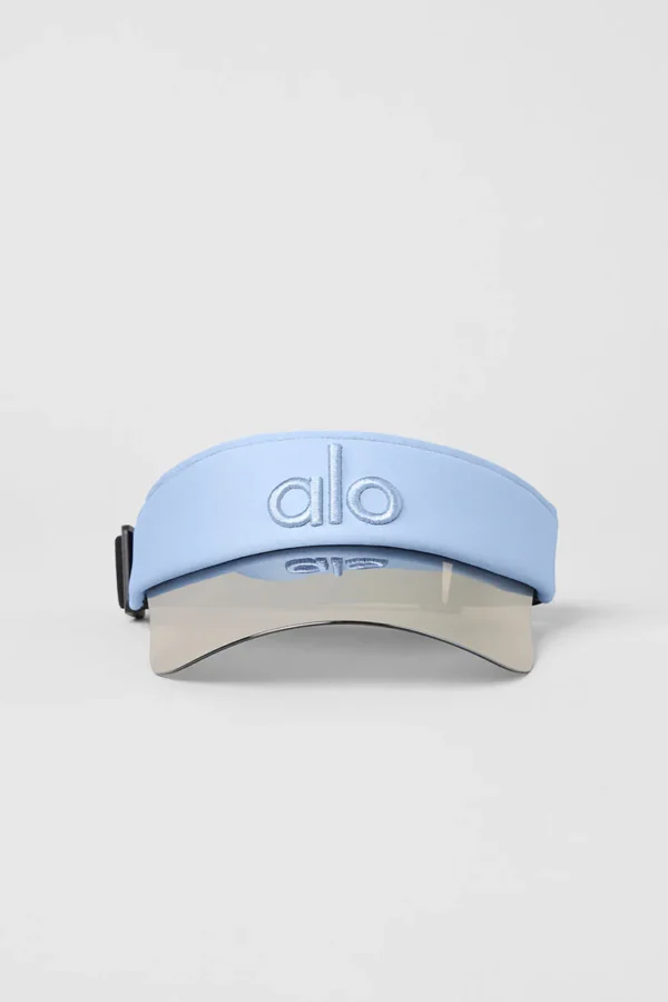 ALO - AIRLIFT SOLAR VISOR - SEASHELL BLUE -UNISEX