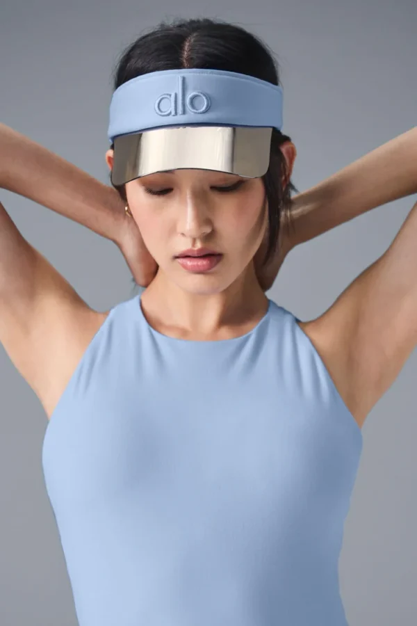 ALO - AIRLIFT SOLAR VISOR - SEASHELL BLUE -UNISEX - Imagen 2