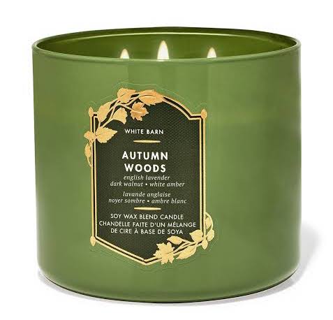 BATH & BODY WORKS (VELA 3 MECHAS) - AUTUMN WOODS