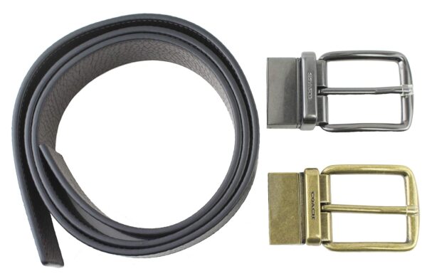 COACH - BELT GIFT BOX BLACK DARK BROWN - Imagen 2