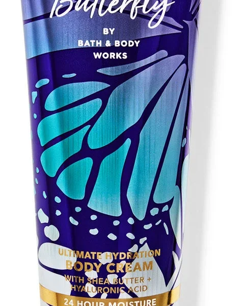 BATH & BODY WORKS BODY CREAM - BUTTERFLY