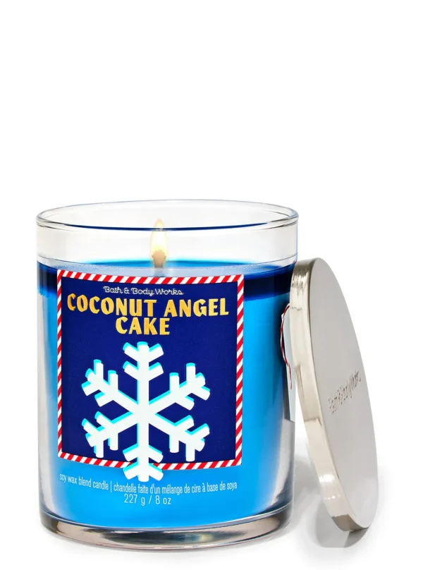 BATH & BODY WORKS (VELA 1 MECHA) - COCONUT ANGEL CAKE