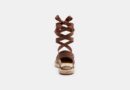 COACH - CONNIE ESPADRILLE KHAKI/DARK SADDLE