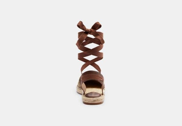 COACH - CONNIE ESPADRILLE KHAKI/DARK SADDLE - Imagen 2