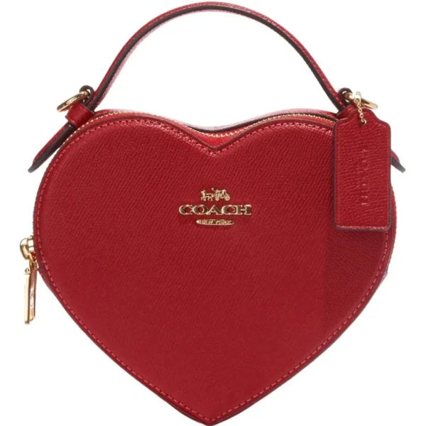 COACH - CROSSBODY RED HEARTH