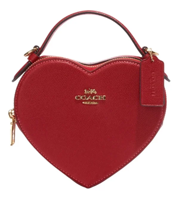 COACH - CROSSBODY RED HEARTH