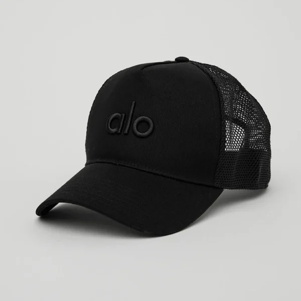 ALO - DISTRICT TRUCKER HAT - BLACK - UNISEX