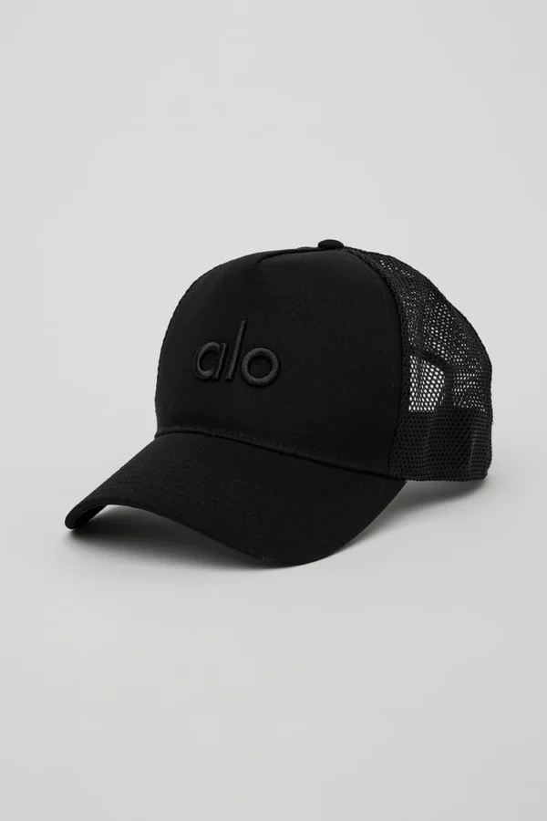 ALO - DISTRICT TRUCKER HAT - BLACK - UNISEX