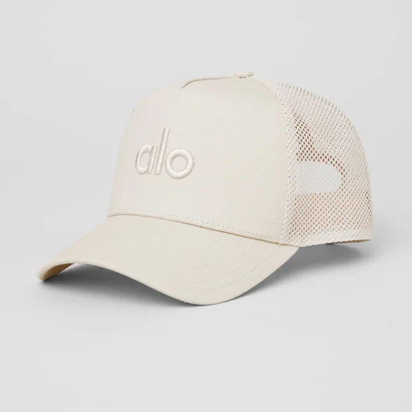 ALO - DISTRICT TRUCKER HAT - BONE - UNISEX