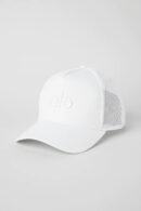 ALO - DISTRICT TRUCKER HAT - WHITE/WHITE - UNISEX