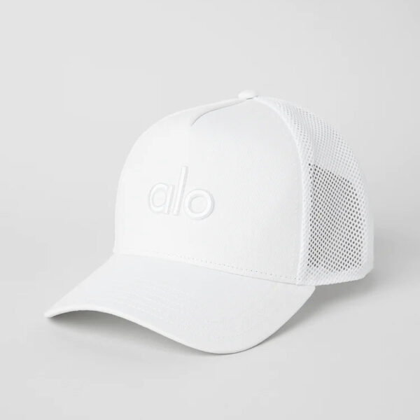ALO - DISTRICT TRUCKER HAT - WHITE/WHITE - UNISEX
