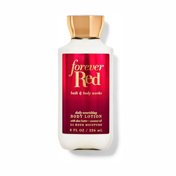 BATH & BODY WORKS BODY LOTION - FOREVER RED