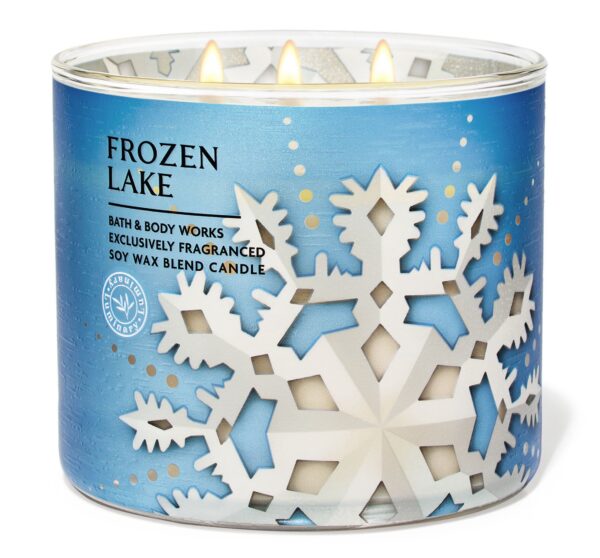 BATH & BODY WORKS (VELA 3 MECHAS) - FROZEN LAKE