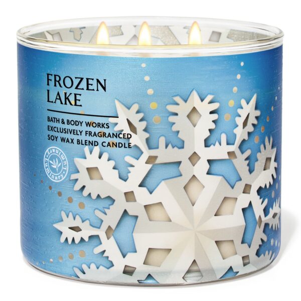 BATH & BODY WORKS (VELA 3 MECHAS) - FROZEN LAKE