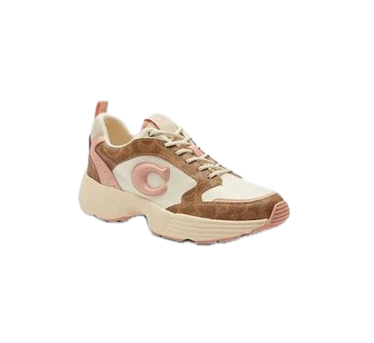 COACH - STRIDER 01 KHAKI/LIGHT PINK MUJER