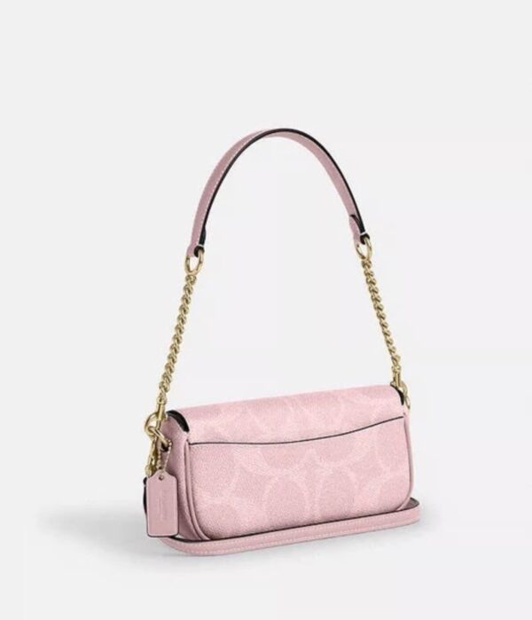 COACH - HAILEY FLAP BAG PINK - Imagen 2