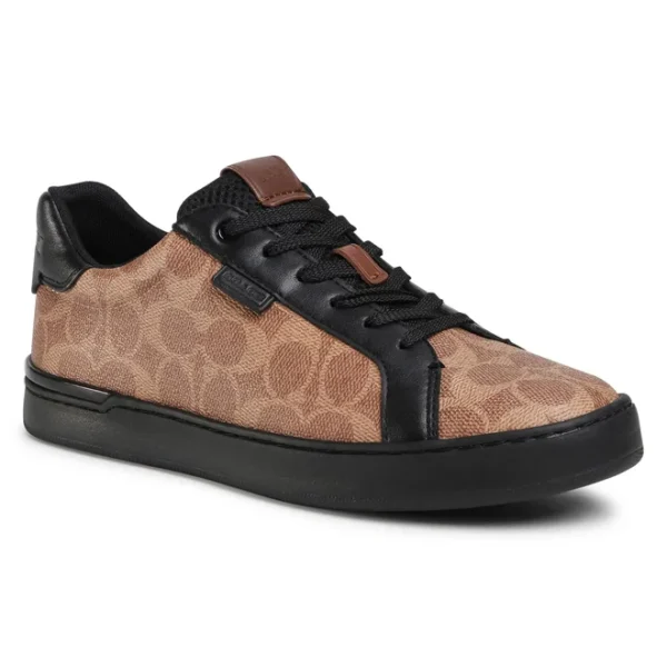 COACH - LOWLINE SIGNATURE TAN/BLACK