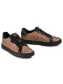 COACH - LOWLINE SIGNATURE TAN/BLACK