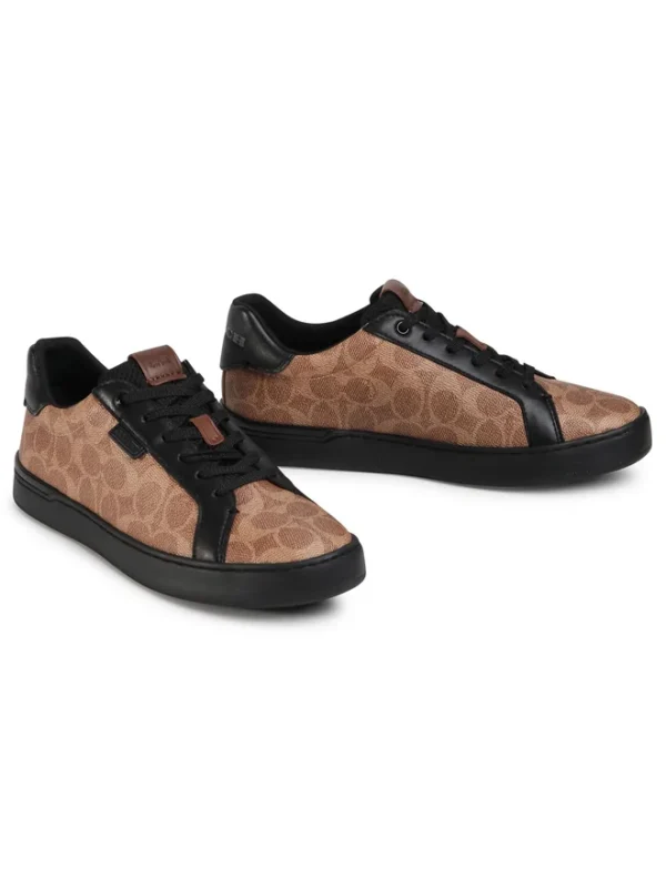 COACH - LOWLINE SIGNATURE TAN/BLACK - Imagen 4