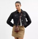 COACH - MINI BUCKET BAG SIGNATURED CHERRY