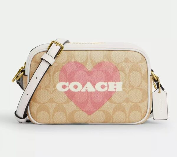 COACH - MINI JAMIE CAMERA BAG HEART