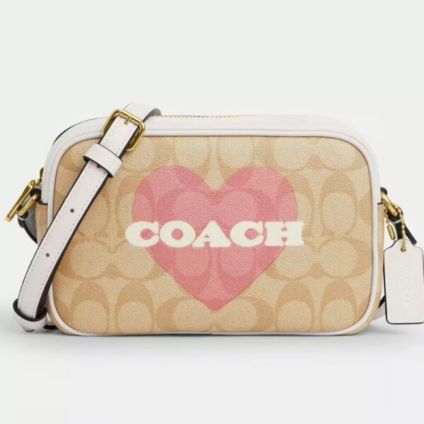 COACH - MINI JAMIE CAMERA BAG HEART