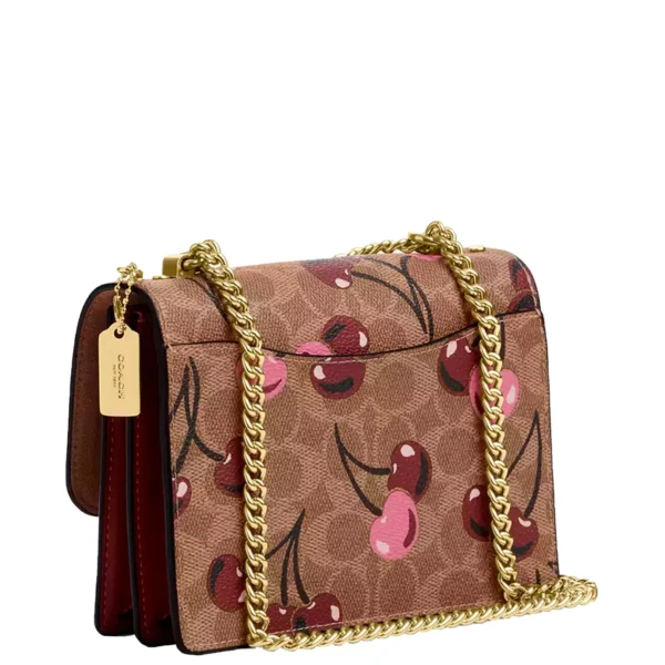 COACH - MINI KLARE CROSSBODY BAG SIGNATURE CHERRY - Imagen 2