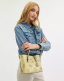 COACH - MOLLIE TOTE BAG 25 LEMON GARDEN GLADE