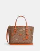 COACH - MOLLIE TOTE BAG 25 ORANGE