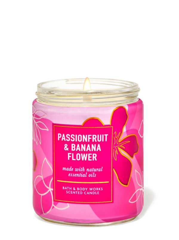 BATH & BODY WORKS (VELA 1 MECHA) - PASSIONFRUIT & BANANA FLOWER