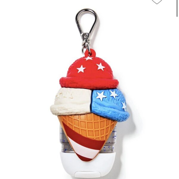 BATH & BODY WORKS ANTIBACTERIA PORTA ANTIBACTERIAL - PATRIOTIC ICE CREAM