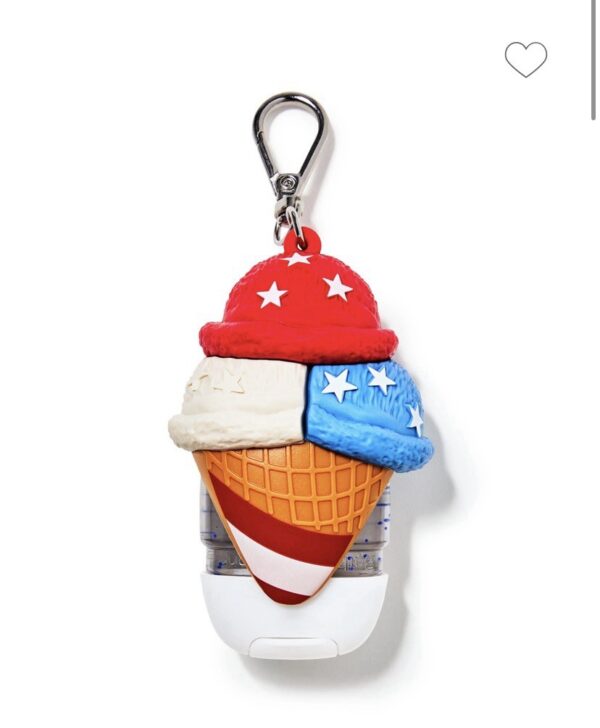 BATH & BODY WORKS ANTIBACTERIA PORTA ANTIBACTERIAL - PATRIOTIC ICE CREAM