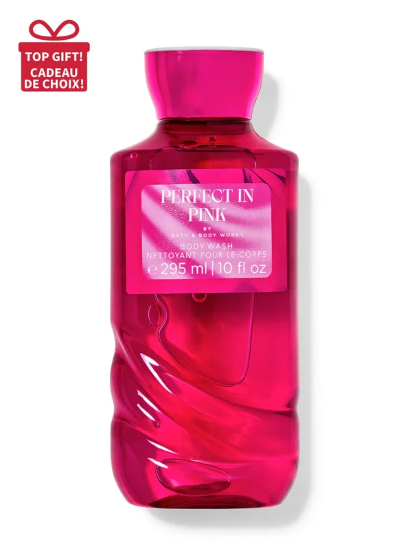BATH & BODY WORKS BODY WASH - PERFECT IN PINK