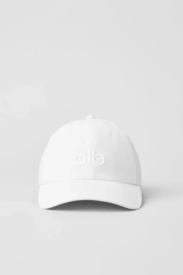 ALO - PERFORMANCE OFF-DUTY CAP - WHITE/WHITE - UNISEX