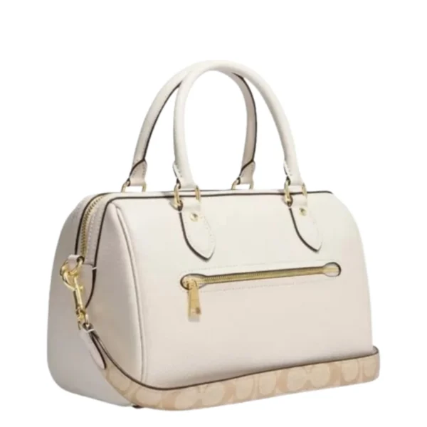 COACH - ROWAN SATCHEL CHALK - Imagen 2