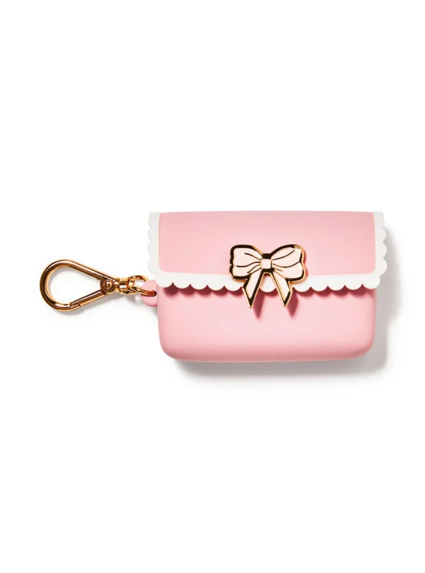 BATH & BODY WORKS ANTIBACTERIA PORTA ANTIBACTERIAL - SCALLOP BOW SNAP CASE