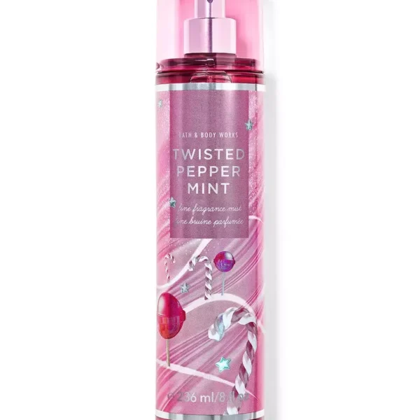 BATH & BODY WORKS FINE FRAGANCE MIST - TWISTED PEPPER MINT