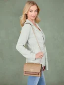 GUESS - BERLYN MOCHA CROSSBODY