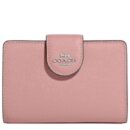 COACH MEDIUM CORNER ZIP WALLET - LIGHT PINK