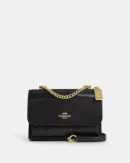 COACH SIGNATURE PATTERN KLARE CROSSBODY BLACK