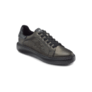KARL LAGERFELD - PARIS SILVER  LEATHER MAN MADE HOMBRE