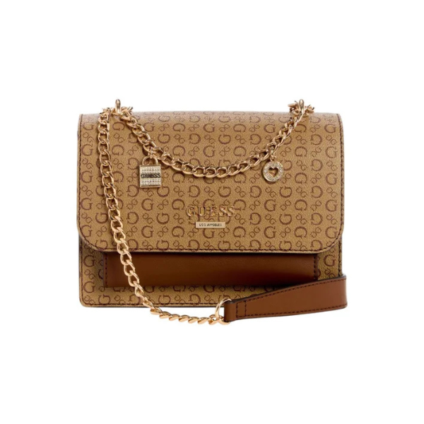 GUESS - BERLYN MOCHA CROSSBODY