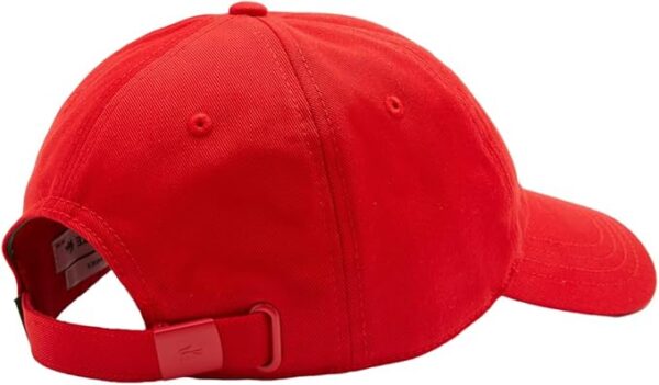 LACOSTE - GORRA DE ALGODÓN ROJA - Imagen 3
