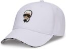 KARL LAGERFELD - GORRA LOGOTIPO HOMBRE BLANCA