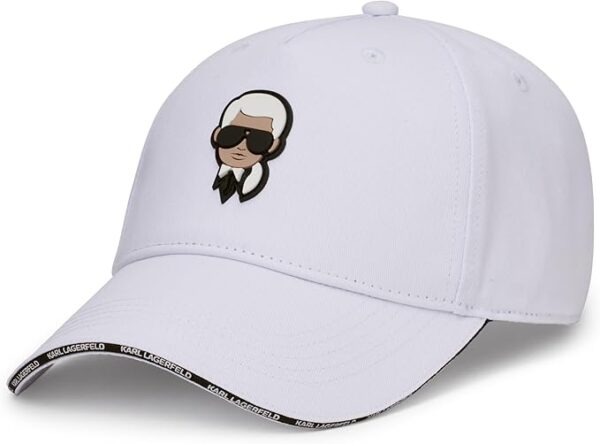 KARL LAGERFELD - GORRA LOGOTIPO HOMBRE BLANCA - Imagen 2