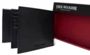 GUESS PASSAPORT WALLET - BLACK/RED